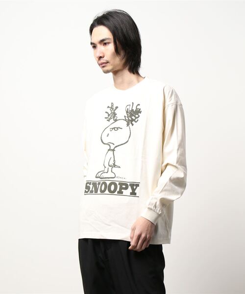 セール Snoopy ｓｎｏｏｐｙプリントロンｔ Tシャツ カットソー Right On ライトオン のファッション通販 Zozotown