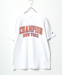 Champion（チャンピオン）の「Champion（チャンピオン）カレッジロゴ半袖Tシャツ（Tシャツ/カットソー）」