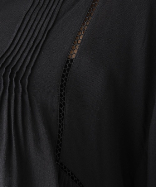 LEPSIM（レプシィム）の「レースブラウスチュニック　260477（シャツ/ブラウス・レディース・ブラック/オフホワイト・FREE）」の12枚目の写真