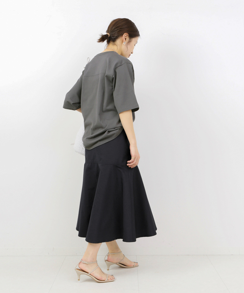 IENA（イエナ）の「LIEN Numberling 16 Tシャツ（Tシャツ/カットソー・レディース・ホワイト/グレー/グリーン系その他・FREE）」の13枚目の写真