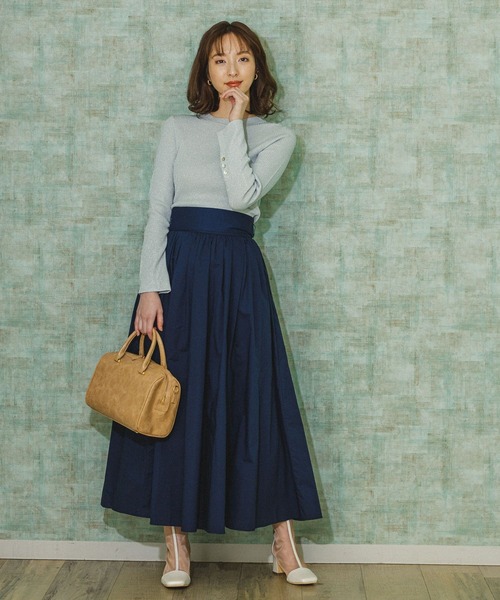 美品】MIU MIU 総柄フレアスカート ブルー 36 フレア リボン 楽天市場