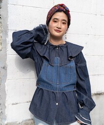 FREAK'S STORE | オーバーオールビスチェ(ベスト)