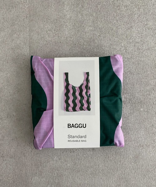 BAGGU（バグー）の「【BAGGU/バグゥ】2022SS STANDARD BAGGU（エコバッグ/サブバッグ・レディース・ベージュ/ブラウン/グレー/オリーブ/ピンク/イエロー/ブルー/グリーン/ブロンズ/ピンク系その他・FREE）」の9枚目の写真