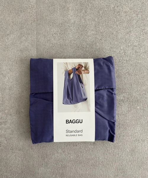 BAGGU（バグー）の「【BAGGU/バグゥ】2022SS STANDARD BAGGU（エコバッグ/サブバッグ・レディース・ベージュ/ブラウン/グレー/オリーブ/ピンク/イエロー/ブルー/グリーン/ブロンズ/ピンク系その他・FREE）」の3枚目の写真