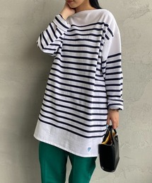 ORCIVAL | [ORCIVAL/オーシバル] ビッグシルエット パネルボーダーTシャツ(Tシャツ/カットソー)