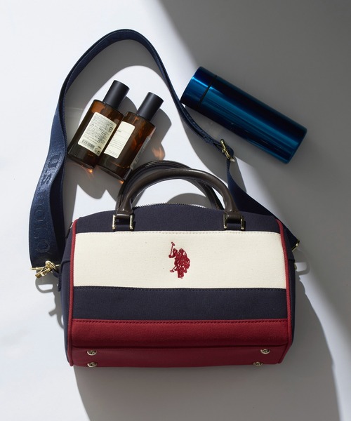 U.S. POLO ASSN.(ユーエスポロアッスン)の「【U.S. POLO ASSN.】ショルダーバッグ US2614(ショルダーバッグ・レディース・ブラック/レッド/インディゴブルー/マルチ・FREE)」の4枚目の写真