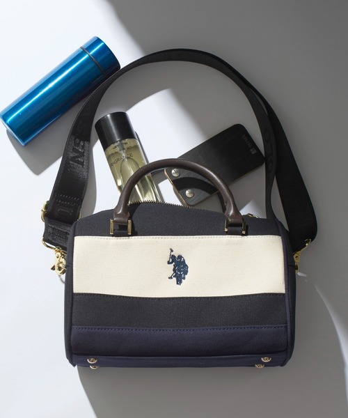 U.S. POLO ASSN.(ユーエスポロアッスン)の「【U.S. POLO ASSN.】ショルダーバッグ US2614(ショルダーバッグ・レディース・ブラック/レッド/インディゴブルー/マルチ・FREE)」の2枚目の写真