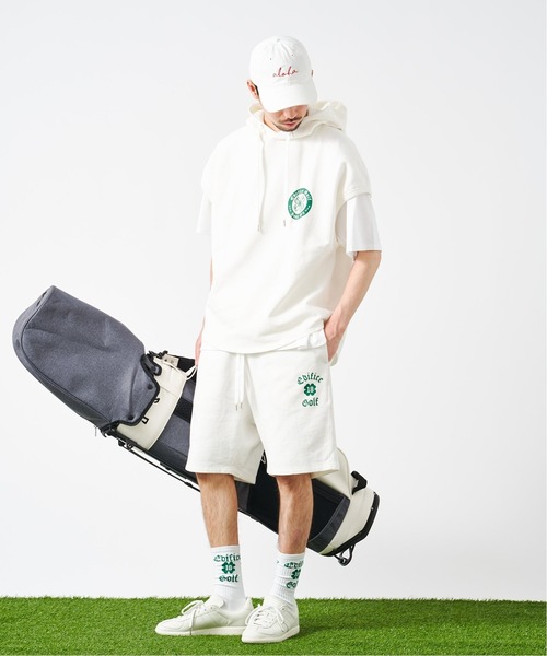 EDIFICE(エディフィス)の「《先行販売》【EDIFICE GOLF】スリーブレス スウェット(スウェット・メンズ・ブラック/ホワイト・MEDIUM/LARGE)」の11枚目の写真