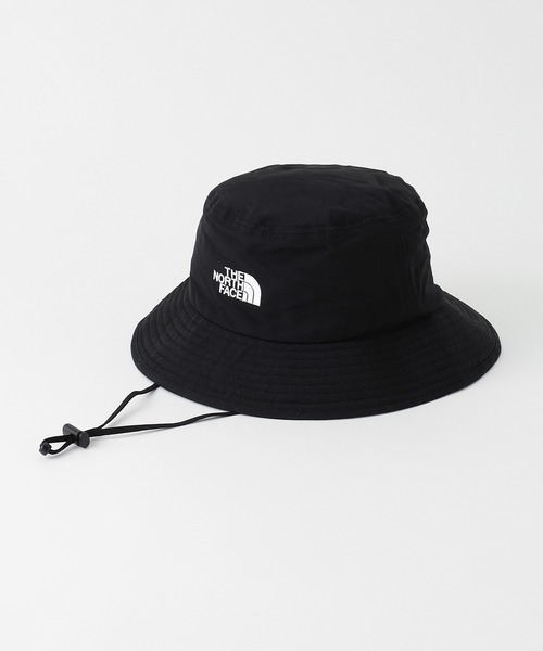 THE NORTH FACE(ザノースフェイス)の「THE NORTH FACE キッズ エコバケットハット(ハット・キッズ・ブラック/アイボリー・MEDIUM/LARGE)」の2枚目の写真