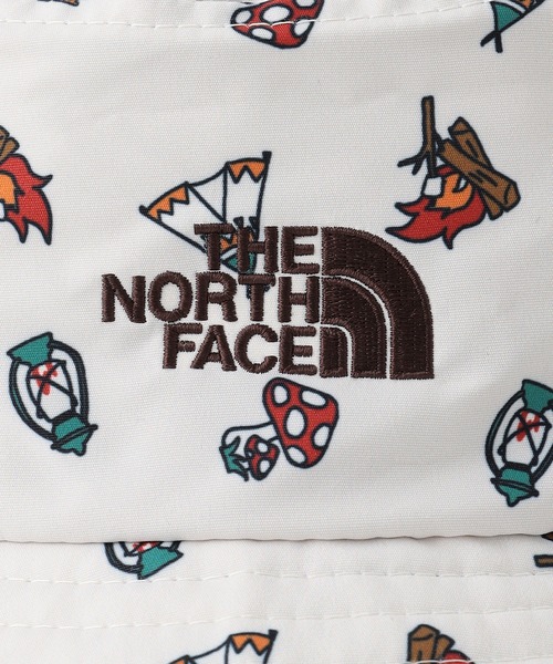 THE NORTH FACE(ザノースフェイス)の「THE NORTH FACE キッズ エコバケットハット(ハット・キッズ・ブラック/アイボリー・MEDIUM/LARGE)」の6枚目の写真