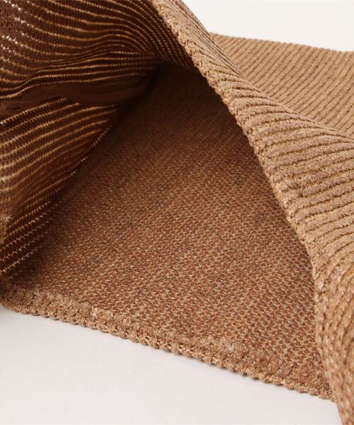 coca（coca）（コカ）の「夏素材メッシュバッグ（トートバッグ・レディース・キャメル/ライトベージュ・ONE SIZE）」の16枚目の写真