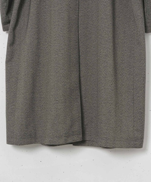 Alcindor Materials（アルシンダーマテリアルズ）の「Imitation tweed bal collar coat/イミテーションツィードバルカラーコート（ステンカラーコート・メンズ・ブラウン/グレー・MEDIUM/LARGE）」の18枚目の写真