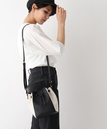 OPAQUE.CLIP | エルガリーコンビ巾着ミニショルダー(ショルダーバッグ)