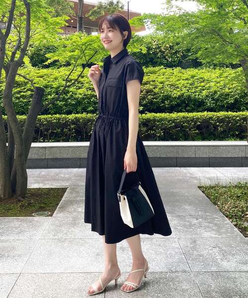 OPAQUE.CLIP(オペークドットクリップ)の「◆エルガリーコンビ巾着ミニショルダー(ショルダーバッグ・レディース・ブラック/ダークブラウン/オフホワイト・00)」の12枚目の写真