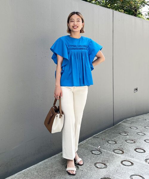 OPAQUE.CLIP(オペークドットクリップ)の「◆エルガリーコンビ巾着ミニショルダー(ショルダーバッグ・レディース・ブラック/ダークブラウン/オフホワイト・00)」の15枚目の写真