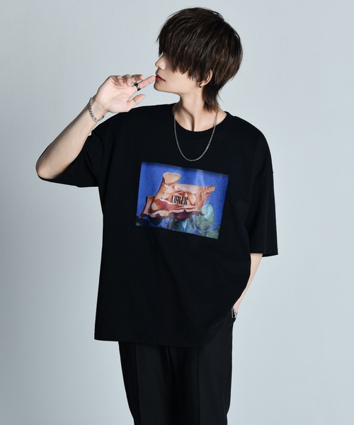 ADRER（アドラー）の「Heavy cotton flower big T-shiet/ヘビー