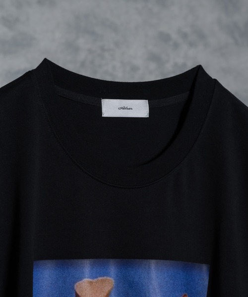 ADRER（アドラー）の「Heavy cotton flower big T-shiet/ヘビーコットンフラワーグラフィックTシャツ（Tシャツ/カットソー・メンズ・ホワイト/ブラック・SMALL/MEDIUM/LARGE/X-SMALL）」の17枚目の写真