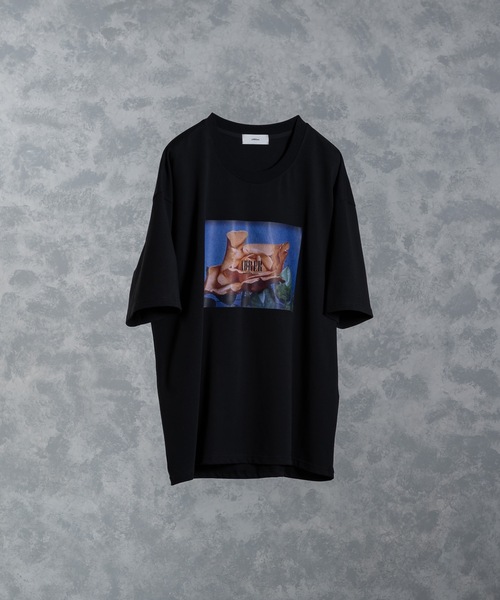 ADRER（アドラー）の「Heavy cotton flower big T-shiet/ヘビーコットンフラワーグラフィックTシャツ（Tシャツ/カットソー・メンズ・ホワイト/ブラック・SMALL/MEDIUM/LARGE/X-SMALL）」の14枚目の写真