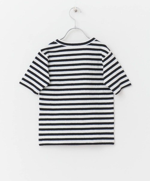 FORK&SPOON(フォークアンドスプーン)の「『親子リンク』FORK&SPOON 2toneボーダーTシャツ(KIDS)(Tシャツ/カットソー・キッズ・ブラック系その他/ブルー系その他・120/105/135)」の17枚目の写真