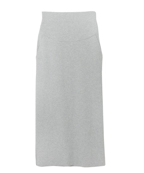 andme（アンドミー）の「【新色追加】【マタニティ】セルフカットリブタイトスカート（マタニティウェア/グッズ・レディース・ブラック/パープル/ネイビー/ピンク/ライトブラウン/ブラウン系その他/ケリーグリーン/グレイッシュベージュ/ライトグリーン/スミクロ/ベージュ系その他/ライム/杢グレー/ブラウン・M/L）」の18枚目の写真