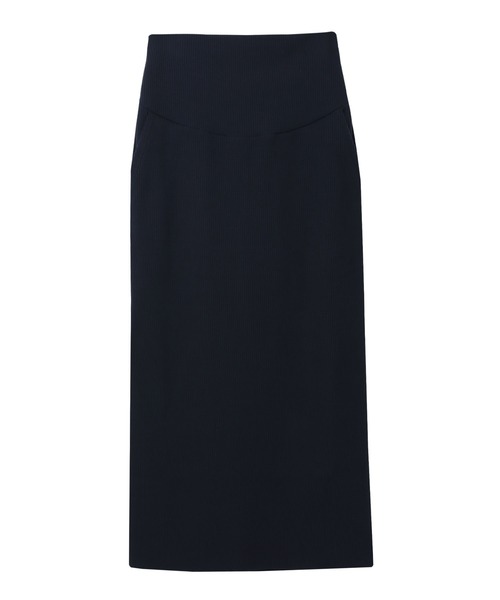 andme（アンドミー）の「【新色追加】【マタニティ】セルフカットリブタイトスカート（マタニティウェア/グッズ・レディース・ブラック/パープル/ネイビー/ピンク/ライトブラウン/ブラウン系その他/ケリーグリーン/グレイッシュベージュ/ライトグリーン/スミクロ/ベージュ系その他/ライム/杢グレー/ブラウン・M/L）」の16枚目の写真