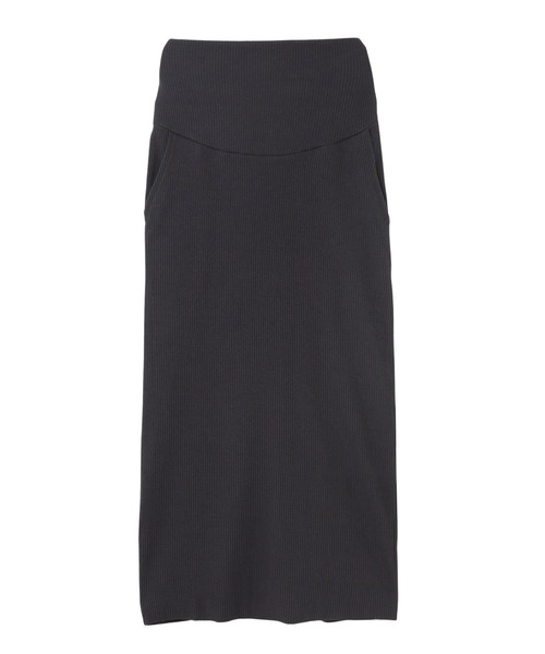 andme（アンドミー）の「【新色追加】【マタニティ】セルフカットリブタイトスカート（マタニティウェア/グッズ・レディース・ブラック/パープル/ネイビー/ピンク/ライトブラウン/ブラウン系その他/ケリーグリーン/グレイッシュベージュ/ライトグリーン/スミクロ/ベージュ系その他/ライム/杢グレー/ブラウン・M/L）」の17枚目の写真