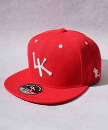 LARKiNS（ラーキンス）の「LARKINS ラーキンスフラットバイザーベースボールキャップ（キャップ）」