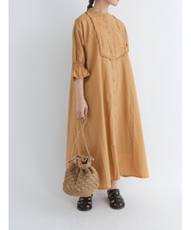 Samansa Mos2 | 切替レース貼りワンピース(ワンピース)