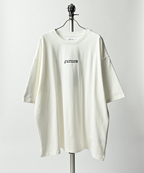 ATELANE（アテレーン）の「ATELANE/ルーズシルエット刺繍入り半袖Tシャツ（Tシャツ/カットソー・メンズ・ブルー/グリーン/ホワイト系その他/ブラック系その他/ホワイト系その他2/ブラック系その他2・MEDIUM/LARGE）」の13枚目の写真