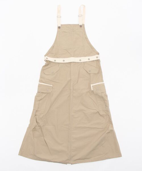 OLD BETTY'S(オールドベティーズ)の「【日本製】オールドベティーズ 【OLD BETTY’S】3Way Fishtail Cargo Skirt(スカート・レディース・ブラック/ベージュ・FREE)」の16枚目の写真