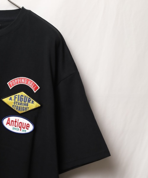 Bling Leads(ブリングリーズ)の「/Bl/ランダムワッペン半袖Tシャツ(Tシャツ/カットソー・メンズ・ホワイト/ダークグリーン/ロイヤルブルー/スミクロ/グレイッシュブルー・MEDIUM/LARGE)」の9枚目の写真