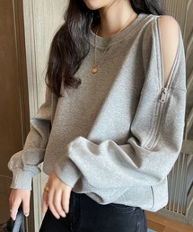 Amulet（アミュレット）の「肩開きデザイントレーナー（スウェット）」