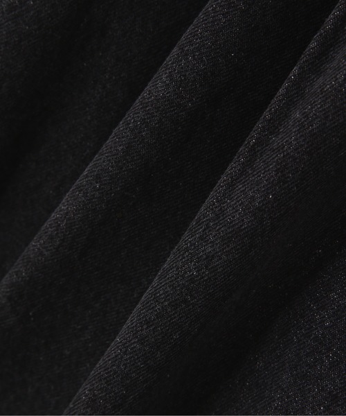 N.(N. Natural Beauty Basic)(エヌエヌナチュラルビューティーベーシック)の「【S Size Line】◆タックワイドデニムパンツ(デニムパンツ・レディース・ブラック/ワンウォッシュ・SMALL/MEDIUM)」の14枚目の写真