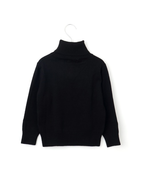 MAKE YOUR DAY（メイクユアデイ）の「コットンタートルセーター■80～140cm（ニット/セーター・キッズ・ブラック/ベージュ/オフホワイト・80/110/90/100/130/120/140）」の22枚目の写真