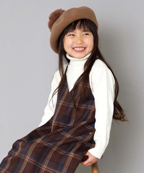 MAKE YOUR DAY（メイクユアデイ）の「コットンタートルセーター■80～140cm（ニット/セーター・キッズ・ブラック/ベージュ/オフホワイト・80/110/90/100/130/120/140）」の8枚目の写真