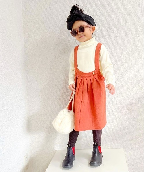 MAKE YOUR DAY（メイクユアデイ）の「コットンタートルセーター■80～140cm（ニット/セーター・キッズ・ブラック/ベージュ/オフホワイト・80/110/90/100/130/120/140）」の7枚目の写真