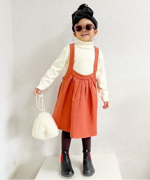 MAKE YOUR DAY（メイクユアデイ）の「コットンタートルセーター■80～140cm（ニット/セーター・キッズ・ブラック/ベージュ/オフホワイト・80/110/90/100/130/120/140）」の6枚目の写真