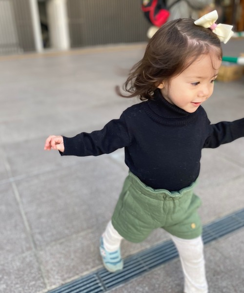 MAKE YOUR DAY（メイクユアデイ）の「コットンタートルセーター■80～140cm（ニット/セーター・キッズ・ブラック/ベージュ/オフホワイト・80/110/90/100/130/120/140）」の11枚目の写真