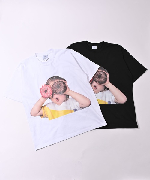 acme de la vie（アクメドラビ）の「acme de la vie(アクメドラビ) ベイビーフェイスプリント 半袖Tシャツ（Tシャツ/カットソー・メンズ・ホワイト/ブラック・M/L）」の8枚目の写真