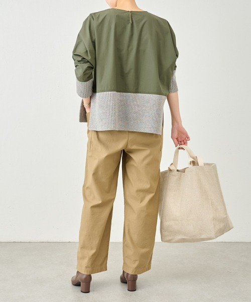 BEARDSLEY（ビアズリー）の「ニットコンビブラウス（ニット/セーター