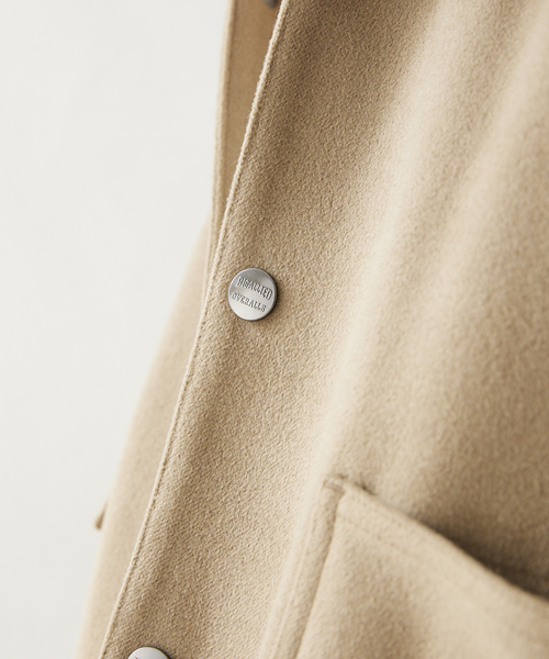 JOURNAL STANDARD relume（ジャーナルスタンダード　レリューム）の「【BIG ALLIIDE / ビック アライド】TECH MELTON カバーオール（カバーオール・メンズ・ライトグレー/ベージュ/ブラック系その他・MEDIUM/LARGE）」の11枚目の写真