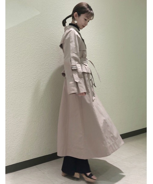 ブランド古着 トレンチコート トレンチコート Snidel スナイデル のファッション通販 Zozoused