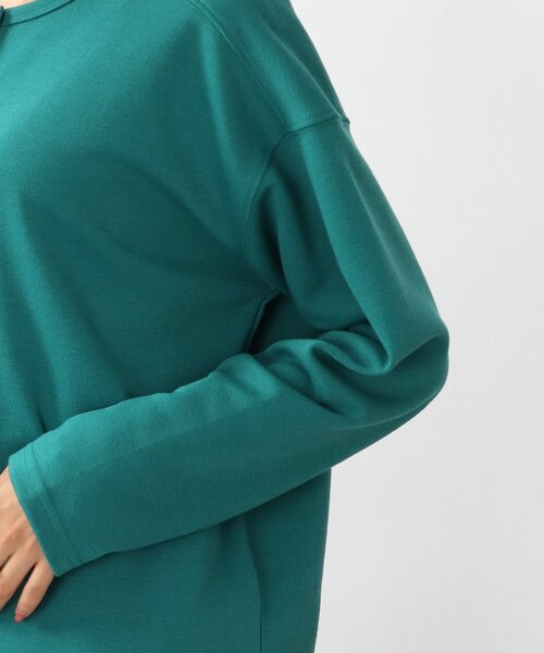 DRESKIP(ドレスキップ)の「◆【2WAY】ポンチスナップ釦カーディガン(カーディガン/ボレロ・レディース・ブラック/グリーン/サンドベージュ/ピンク系・02/03/04)」の7枚目の写真