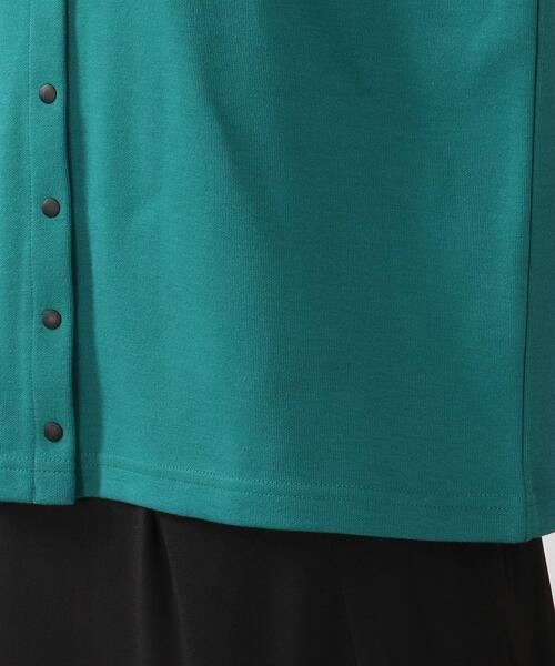 DRESKIP(ドレスキップ)の「◆【2WAY】ポンチスナップ釦カーディガン(カーディガン/ボレロ・レディース・ブラック/グリーン/サンドベージュ/ピンク系・02/03/04)」の20枚目の写真