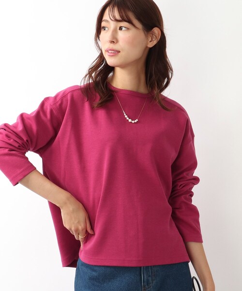 DRESKIP(ドレスキップ)の「◆【2WAY】ポンチスナップ釦カーディガン(カーディガン/ボレロ・レディース・ブラック/グリーン/サンドベージュ/ピンク系・02/03/04)」の10枚目の写真