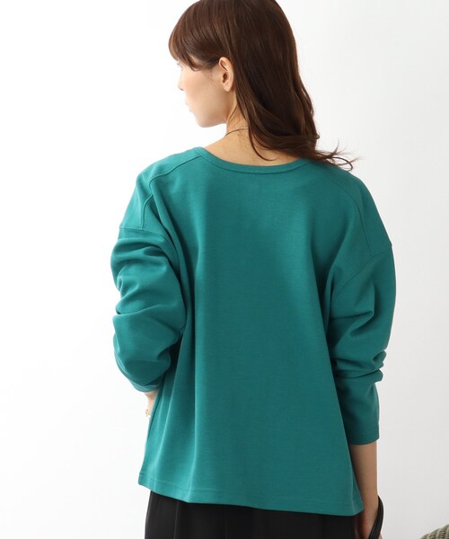 DRESKIP(ドレスキップ)の「◆【2WAY】ポンチスナップ釦カーディガン(カーディガン/ボレロ・レディース・ブラック/グリーン/サンドベージュ/ピンク系・02/03/04)」の19枚目の写真