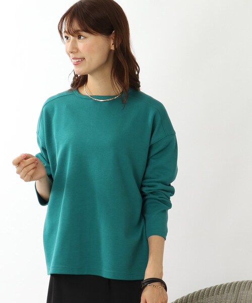 DRESKIP(ドレスキップ)の「◆【2WAY】ポンチスナップ釦カーディガン(カーディガン/ボレロ・レディース・ブラック/グリーン/サンドベージュ/ピンク系・02/03/04)」の12枚目の写真