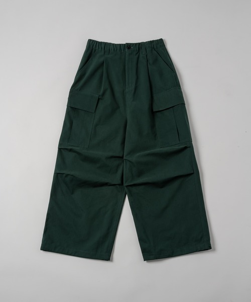 neez.（ニーズ）の「ワイドカーゴパンツ（カーゴパンツ・メンズ・マスタード/グリーン/ホワイト/カーキ/ブラック・SMALL/MEDIUM/LARGE）」の4枚目の写真