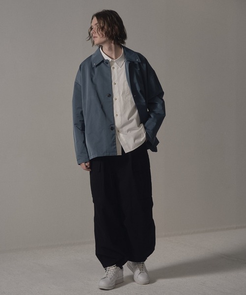neez.（ニーズ）の「ワイドカーゴパンツ（カーゴパンツ・メンズ・マスタード/グリーン/ホワイト/カーキ/ブラック・SMALL/MEDIUM/LARGE）」の22枚目の写真