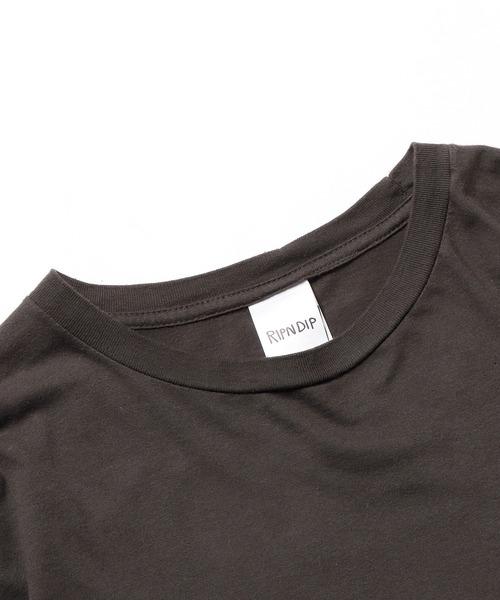 RIPNDIP（リップンディップ）の「RIPNDIP/リップンディップ Nermal Portrait L/S ロンT（Tシャツ/カットソー・メンズ・ブラック・M/L/XL）」の4枚目の写真